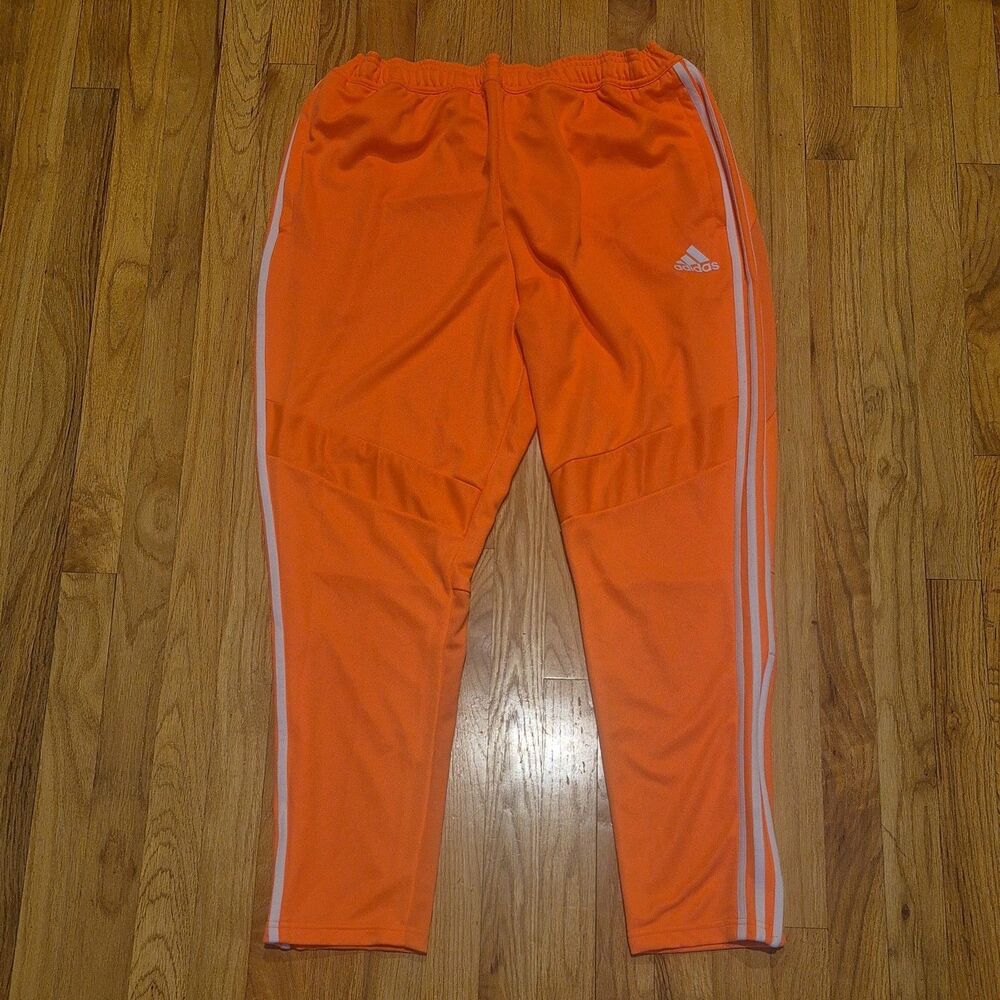 Adidas Tiro 19 Orange Men's Track Pants Aeroready Size 2XL